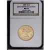 Image 3 : 1893 $10 MS63 NGC. Well struck except for the final ob 1893[$10] MS63 NGC.