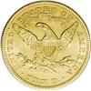 Image 2 : 1897 $10 AU58 NGC. Light wear on the wingtips and Libe 1897[$10] AU58 NGC.