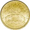 Image 2 : 1899 $20 MS62 NGC. Peach and lime tints grace this lus 1899[$20] MS62 NGC.