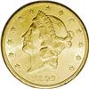Image 1 : 1899-S $20 MS61 NGC. A radiant honey-gold turn of the 1899-S[$20] MS61 NGC.