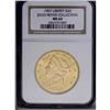 Image 3 : 1907 $20 MS62 NGC. This honey-gold Double Eagle has im 1907[$20] MS62 NGC.
