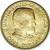 Image 1 : 1922 G$1 Grant with Star MS65 NGC. A satiny and splend 1922[G$1] Grant with Star MS65 NGC.