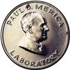 Image 1 : (1964) P25C Pattern Quarter Dollar. P-5380, R.6. MS60. 1964[P25C] International Nickel Company Quart