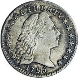 1795 H10C V-8, LM-7, R.6. AU50 NGC. Reiver die state b 1795[H10C] V-8, LM-7, R.6. AU50 NGC.