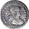 Image 1 : 1800 H10C LIBEKTY--Improperly Cleaned--NCS. VF Details 1800[H10C] V-2, LM-3, R.4. Reiver state a. LI