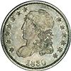 Image 1 : 1830 H10C V-5b, LM-9.2, R.4. AU58 NGC. Reiver state b. 1830[H10C] V-5b, LM-9.2, R.4. Reiver state b.