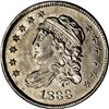 Image 1 : 1833 H10C V-4, LM-3.4, R.2. MS62 NGC. Reiver state d. 1833[H10C] V-4, LM-3.4, R.2. Reiver state d. M