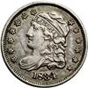 Image 1 : 1834 H10C V-1, LM-2, R.1. AU50 NGC. Reiver state b. Da 1834[H10C] V-1, LM-2, R.1. Reiver state b. AU