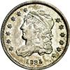 Image 1 : 1835 H10C Small Date, Large 5C AU58 NGC. V-6, LM-9.1, 1835[H10C] Small Date, Large 5C. V-6, LM-9.1, 