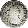 Image 1 : 1803 10C --Obverse Scratched, Improperly Cleaned--NCS. 1803[10C] JR-4, R.5.--Obverse Scratched, Impr