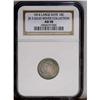 Image 3 : 1814 10C Large Date AU58 NGC. JR-3, R.2. Lustrous and 1814[10C] Large Date JR-3, R.2. Reiver state b