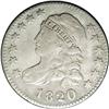 Image 1 : 1820 10C Large 0--Improperly Cleaned--NCS. VF Details. 1820[10C] Large 0 JR-8, R.3. Reiver state a.-