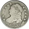 Image 1 : 1820 10C Small 0--Bent--NCS. VG Details. JR-10, R.3. G 1820[10C] Small 0 JR-10, R.3. Reiver state b.