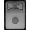 Image 3 : 1821 10C Large Date--Obverse Damage--NCS. XF Details. 1821[10C] Large Date JR-1, R.2. Reiver state b