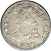 Image 1 : 1821 10C Large Date--Obverse Damage--NCS. XF Details. 1821[10C] Large Date JR-2, R.7. Reiver state a