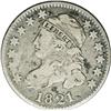 Image 1 : 1821 10C Large Date Fine 12 NGC. JR-2, R.7. Intermingl 1821[10C] Large Date JR-2, R.7. Reiver state 
