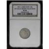 Image 3 : 1821 10C Large Date VF35 NGC. JR-4, R.2. Intermingled 1821[10C] Large Date JR-4, R.2. Reiver state b