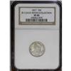 Image 3 : 1827 10C XF45 NGC. JR-3, R.1. Pearl gray surfaces with 1827[10C] JR-3, R.1. Reiver state b. XF45 NGC