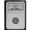 Image 3 : 1827/5 10C VF35 NGC. JR-5, R-3. Medium gray toning on 1827[10C] JR-5, R.3. VF35 NGC.