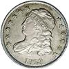 Image 1 : 1829 10C Large 10C AU55 NGC. JR-2, R.2. Mostly pearl g 1829[10C] Large 10C JR-2, R.2. Reiver state b