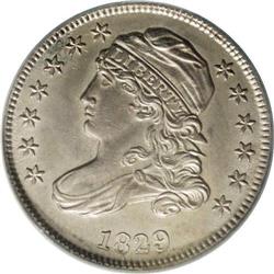 1829 10C Medium 10C--Improperly Cleaned--NCS. Unc. Det 1829[10C] Medium 10C JR-12, R.3. Reiver state