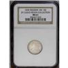Image 3 : 1830 10C Medium 10C MS61 NGC. JR-3, R.3. Sharply struc 1830[10C] Medium 10C JR-3, R.3. Reiver state 