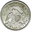 Image 2 : 1830 10C Medium 10C--Obverse Scratched--NCS. AU Detail 1830[10C] Medium 10C JR-8, R.3. Reiver state 