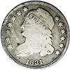 Image 1 : 1831 10C --Obverse Scratched--NCS. VG Details. JR-5, R. 1831[10C] JR-5, R.1. Reiver state b.--Obvers