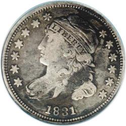1831 10C --Environmental Damage--NCS. VF Details. JR-5, 1831[10C] JR-5, R.1. Reiver state e.--Enviro