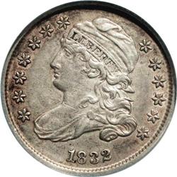 1832 10C --Improperly Cleaned--NCS. AU Details. JR-2, R 1832[10C] JR-2, R.2. Reiver state a.--Improp