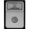 Image 1 : 1832 10C AU55 NGC. JR-4, R.3. Predominantly pearl gray 1832[10C] JR-4, R.3. Reiver state a. AU55 NGC