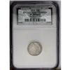 Image 1 : 1833 10C --Obverse Scratched--NCS. VF Details. JR-4, R. 1833[10C] JR-4, R.1. Reiver state c.--Obvers