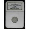 Image 3 : 1834 10C Large 4 XF40 NGC. JR-1, R.1. Medium gray surf 1834[10C] Large 4 JR-1, R.1. Reiver state a. 