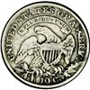 Image 2 : 1834 10C Large 4 VF30 NGC. JR-6, R.1. Medium gray toni 1834[10C] Large 4 JR-6, R.1. Reiver state h. 