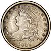 Image 1 : 1835 10C --Obverse Improperly Cleaned--NCS. XF Details. 1835[10C] JR-2, R.4. Reiver state a.--Obvers