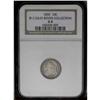Image 3 : 1835 10C Good 4 NGC. JR-2, R.4. Gold and lilac toning 1835[10C] JR-2, R.4. Reiver state c. Good 4 NG