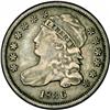 Image 1 : 1836 10C VF25 NGC. JR-1, R.3. Gunmetal gray toning wit 1836[10C] JR-1, R.3. Reiver state a. VF25 NGC