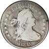 Image 1 : 1805 25C B-3, R.1. Good 6 NGC. Die State V+. 5 clear o 1805[25C] B-3, R.1. Good 6 NGC. Die State V+.