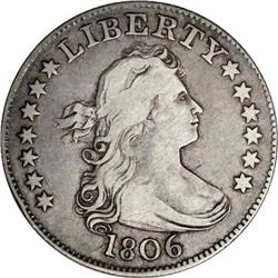 1806 25C B-5, R.6. VF20 NGC. Die State I. Crowded star 1806[25C] B-5, R.4. VF20 NGC. Die State I.