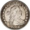 Image 1 : 1806 25C B-6, R.6. VF35 NGC. Die State II. T Low, RT c 1806[25C] B-6, R.5. VF35 NGC. Die State II.