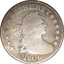 1806 25C B-6, R.6. Cleaned, Good Details, NCS 1806[25C] B-6, R.5.--Improperly Cleaned--NCS. Good Det