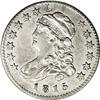 Image 1 : 1815 25C "L" Counterstamp B-1, R.7. XF45. Die State I. 1815[25C] "L" Counterstamp B-1, R.5--Improper
