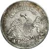 Image 2 : 1818 25C B-2, R.1. AU58. Die State III. Star 13 repunc 1818[25C] B-2, R.1--Improperly Cleaned--NCS. 