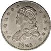Image 1 : 1825/3 25C B-2, R.2. AU58 NGC. Die State I. Close over 1825/3[25C] B-2, R.2. AU58 NGC. Die State I.