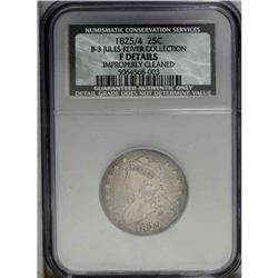 1825/4 25C B-3, R.3--Improperly Cleaned--NCS. Fine Det 1825/4[25C] B-3, R.3--Improperly Cleaned--NCS