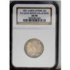 Image 1 : 1831 25C Large Letters. B-6, R.3. AU58 NGC. Usual Die 1831[25C] Large Letters. B-6, R.3. AU58 NGC. U