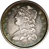 Image 1 : 1835 25C B-2, R.2. XF40 NGC. Die State I. 8 is low and 1835[25C] B-2, R.2. XF40 NGC. Die State I.