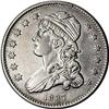 Image 1 : 1837 25C B-1, R.4. AU53 NGC. Die State II. Half of 7 i 1837[25C] B-1, R.4. AU53 NGC. Die State II.