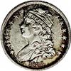 Image 3 : 1838 25C Capped Bust. B-1, R.1. XF45. Die State III. F 1838[25C] Capped Bust. B-1, R.1--Improperly C