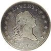 Image 1 : 1794 50C Fine 15 NGC. O-107, R.5. Warm, original mauve 1794[50C] O-107, R.6. Fine 15 NGC.